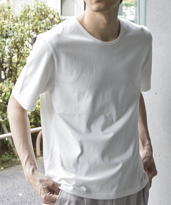 【WEB限定/クールマックス】COOLMAX COTTON BASIC CROPPED TEE 詳細画像 31