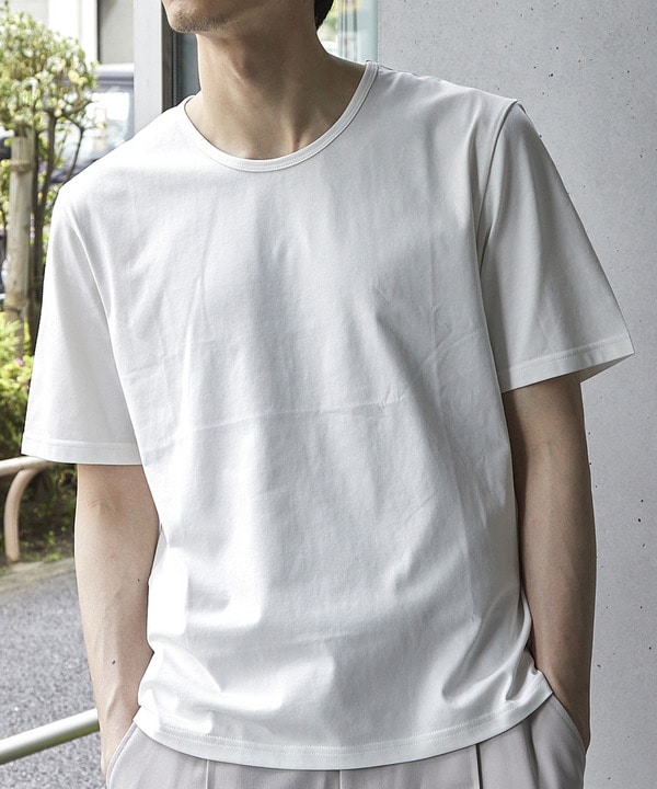 【WEB限定/クールマックス】COOLMAX COTTON BASIC CROPPED TEE 詳細画像 33