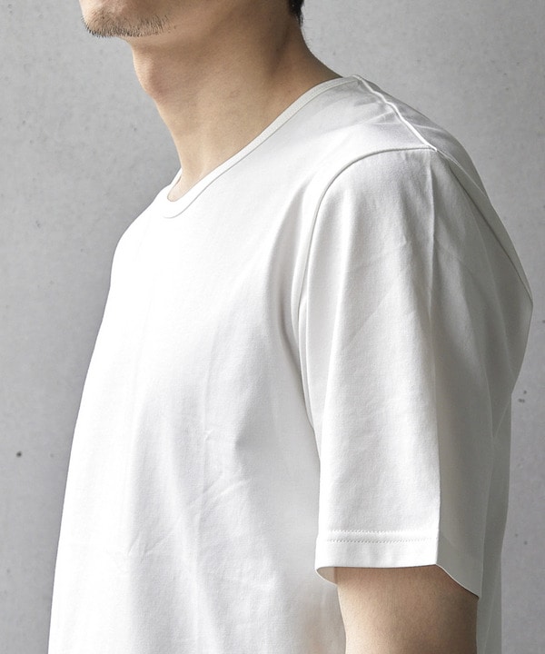 【WEB限定/クールマックス】COOLMAX COTTON BASIC CROPPED TEE 詳細画像 35