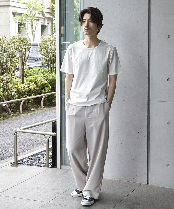 【WEB限定/クールマックス】COOLMAX COTTON BASIC CROPPED TEE 詳細画像 36