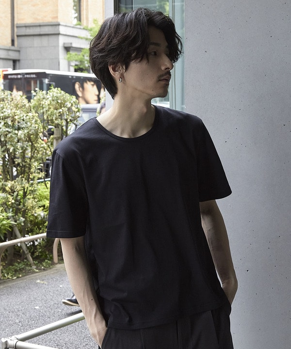 【WEB限定/クールマックス】COOLMAX COTTON BASIC CROPPED TEE 詳細画像 43