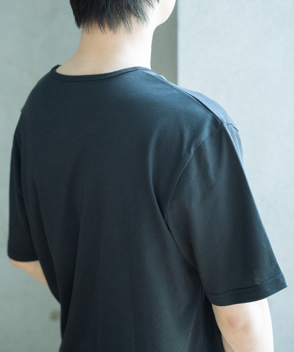 【WEB限定/クールマックス】COOLMAX COTTON BASIC CROPPED TEE 詳細画像 5