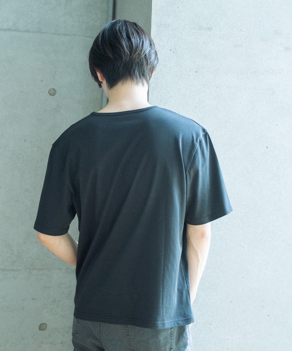 【WEB限定/クールマックス】COOLMAX COTTON BASIC CROPPED TEE 詳細画像 6
