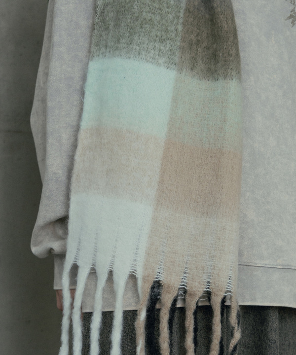 モヘアライクマフラー 詳細画像 11