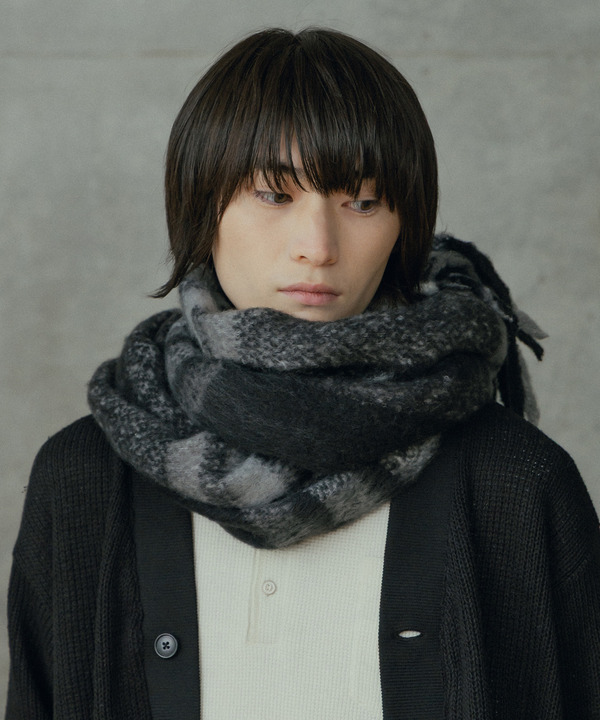 モヘアライクマフラー 詳細画像 13