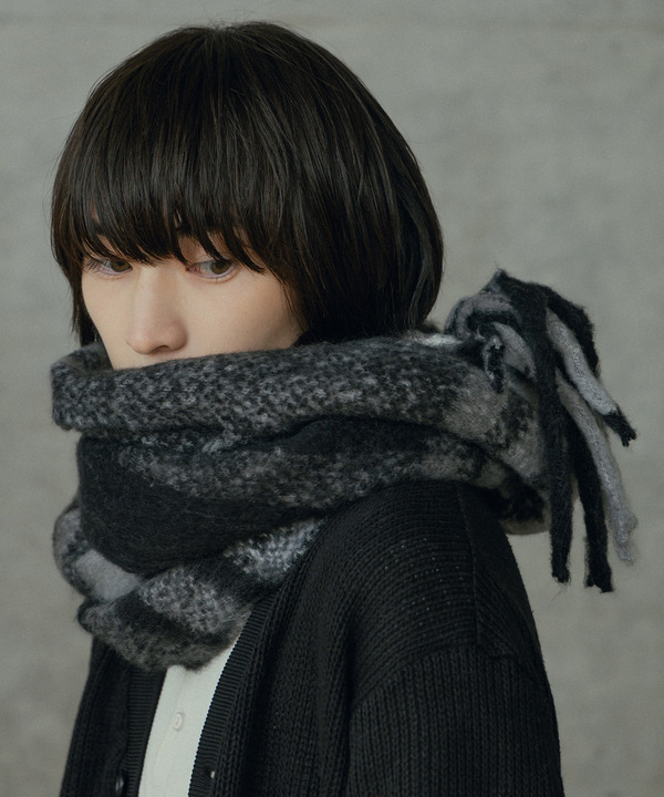 モヘアライクマフラー 詳細画像 14