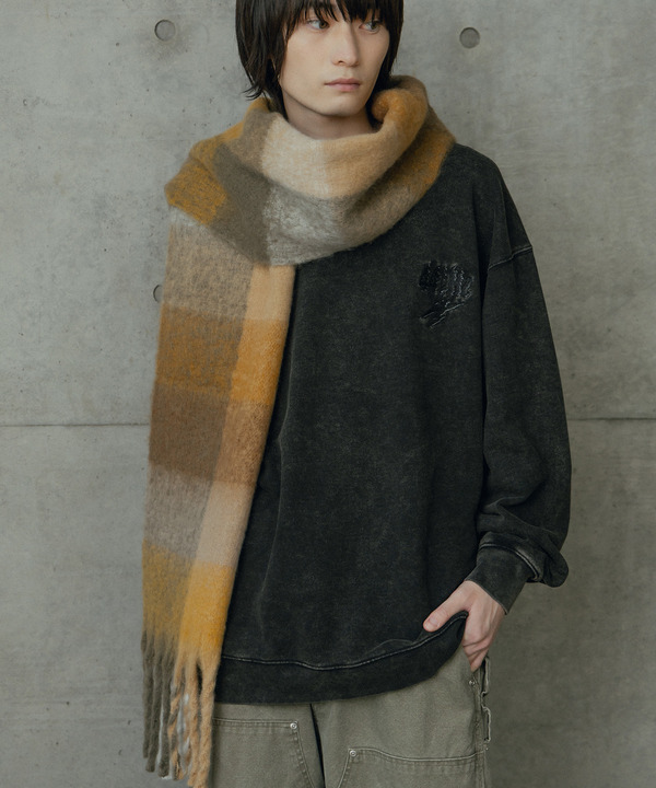 モヘアライクマフラー 詳細画像 6