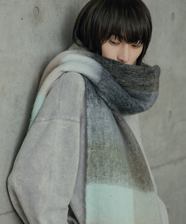 モヘアライクマフラー 詳細画像 8