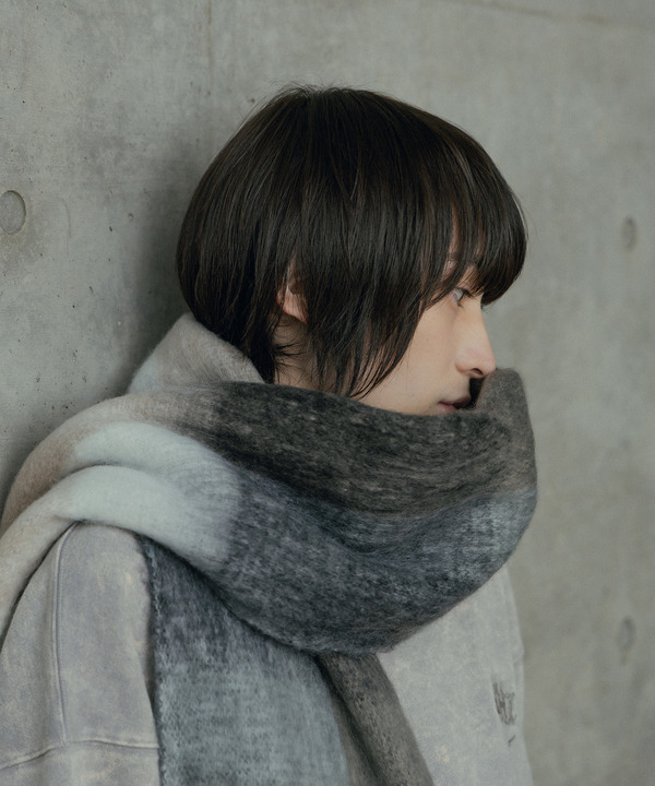 モヘアライクマフラー 詳細画像 9