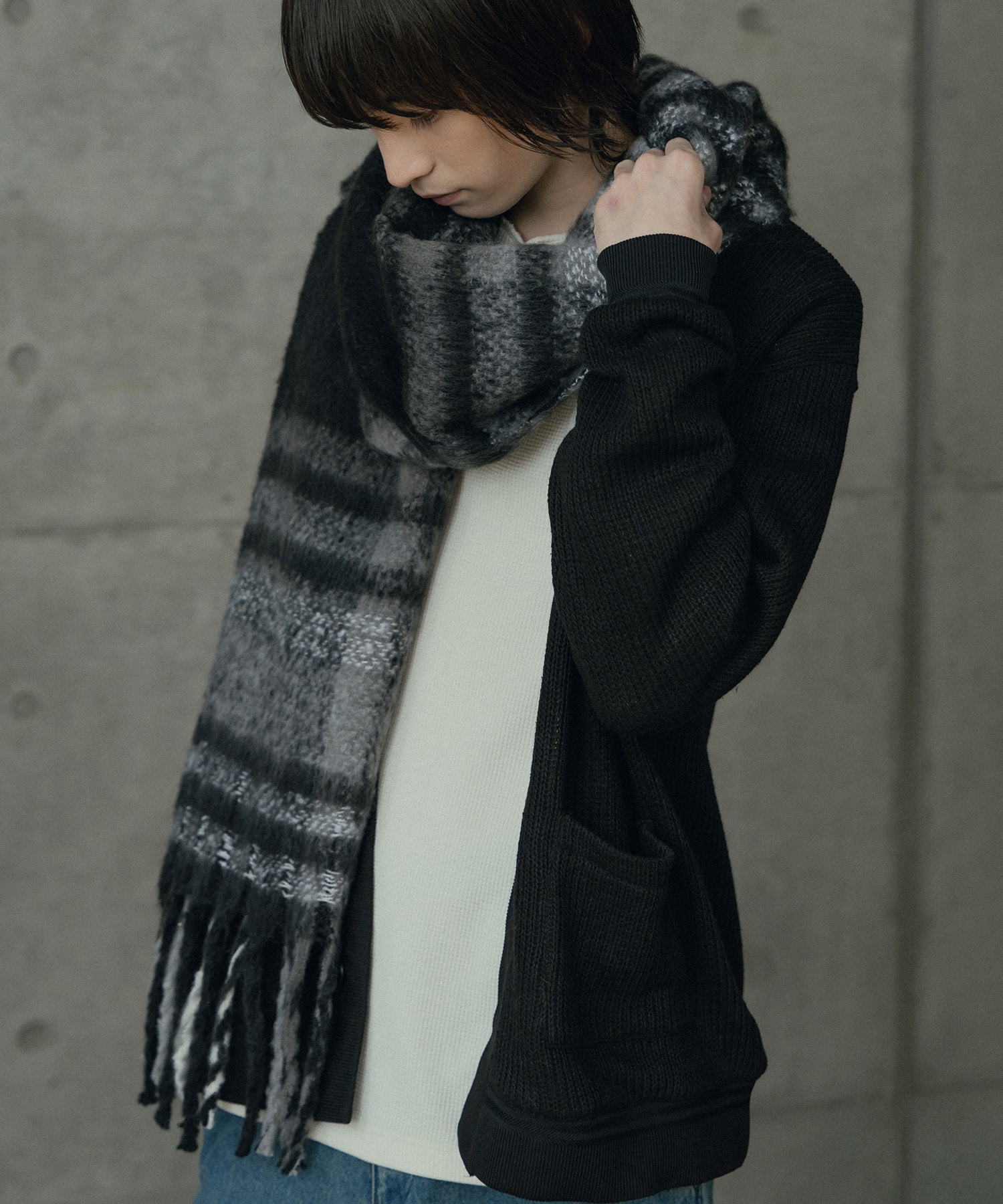 モヘアライクマフラー｜メンズファッション通販 MEN'S BIGI ONLINE