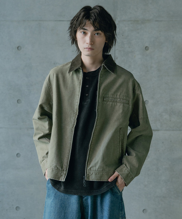 12ozコットンダックデトロイトジャケット 詳細画像 8
