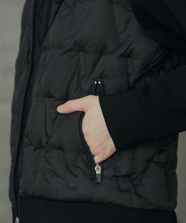 フーデッド機能中綿ブルゾン 詳細画像 7