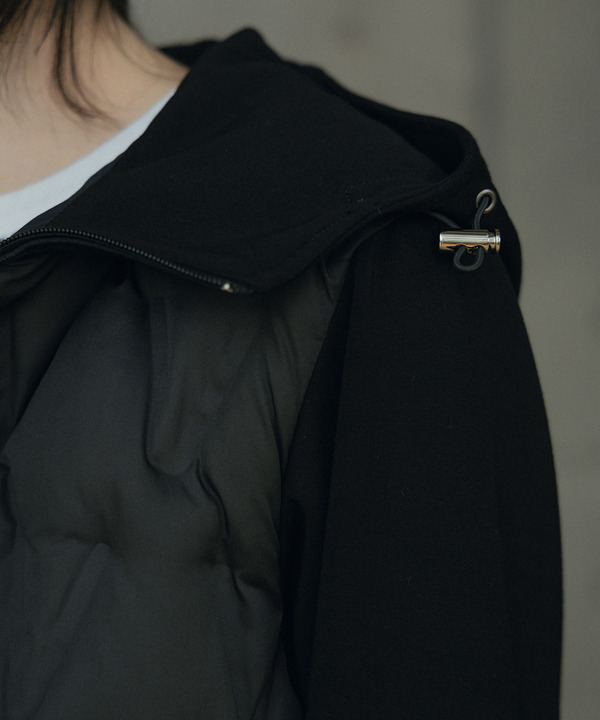 フーデッド機能中綿ブルゾン 詳細画像 8