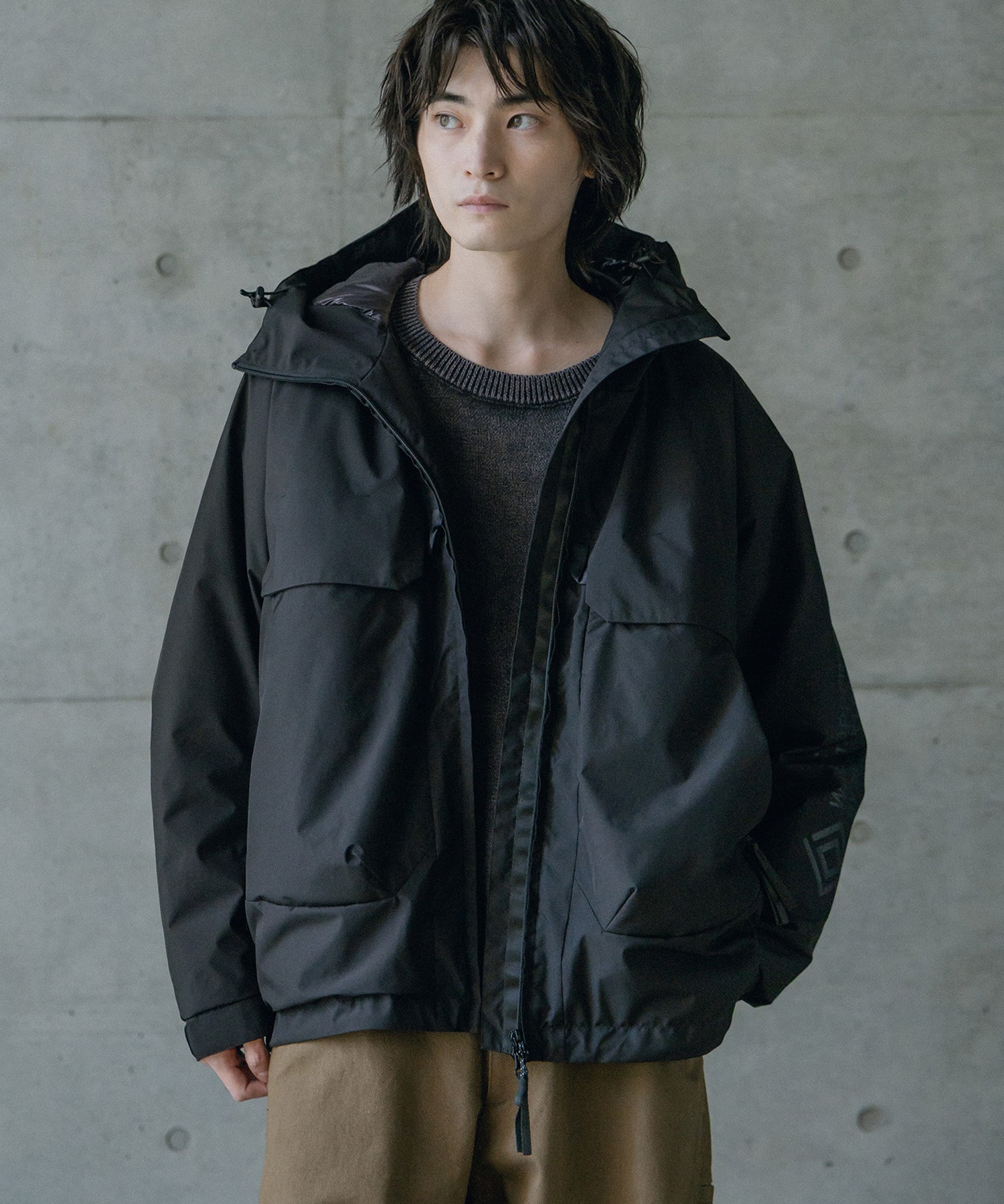 phenix / プラスフェニックス別注】フィッシャーマンフードダウン