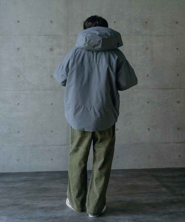 タスランポリエステル中綿フードブルゾン 詳細画像 12