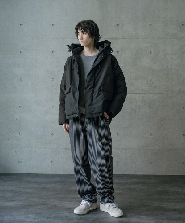 タスランポリエステル中綿フードブルゾン 詳細画像 16