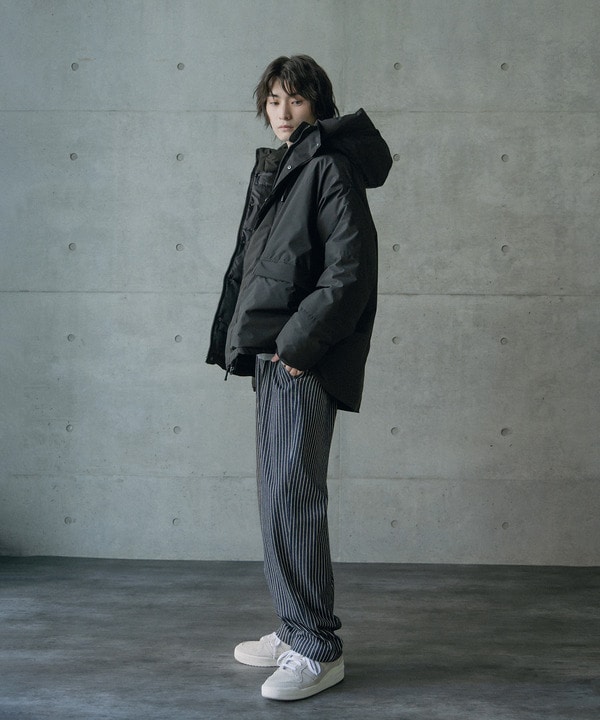 タスランポリエステル中綿フードブルゾン 詳細画像 17