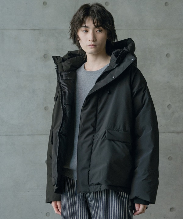 タスランポリエステル中綿フードブルゾン 詳細画像 19