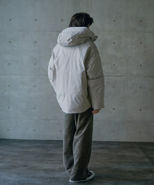 タスランポリエステル中綿フードブルゾン 詳細画像 4