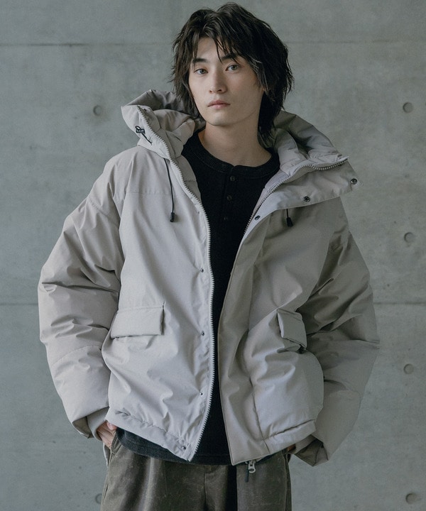 タスランポリエステル中綿フードブルゾン 詳細画像 5