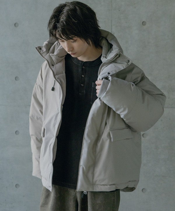 タスランポリエステル中綿フードブルゾン 詳細画像 6