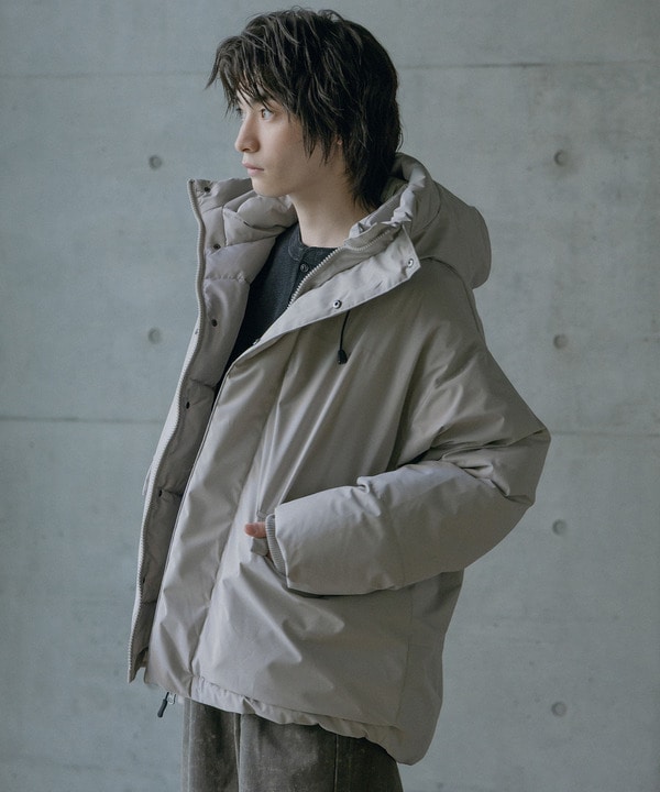 タスランポリエステル中綿フードブルゾン 詳細画像 7