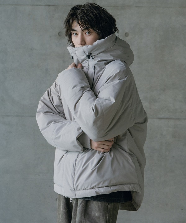 タスランポリエステル中綿フードブルゾン 詳細画像 8