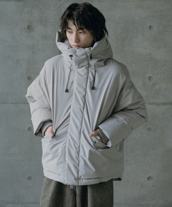 タスランポリエステル中綿フードブルゾン 詳細画像 9