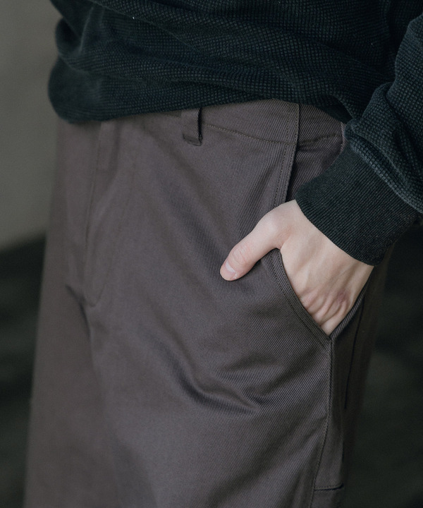 ヘビーカツラギバレルレッグワイドパンツ 詳細画像 24