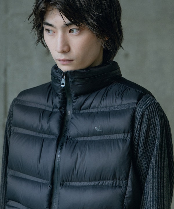 1PIU1UGUARE3別注スーパーライトテックダウンベスト 詳細画像 12