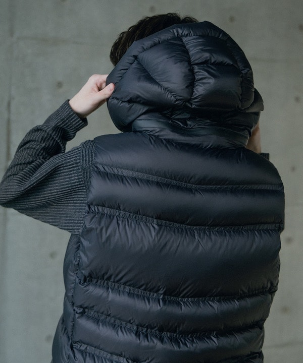 1PIU1UGUARE3別注スーパーライトテックダウンベスト 詳細画像 14