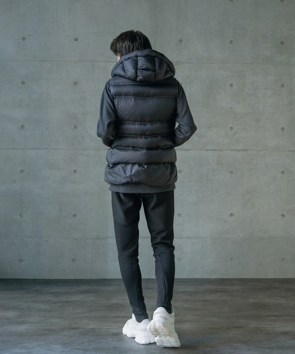 1PIU1UGUARE3別注スーパーライトテックダウンベスト 詳細画像 4