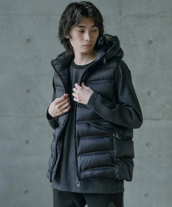 1PIU1UGUARE3別注スーパーライトテックダウンベスト 詳細画像 5