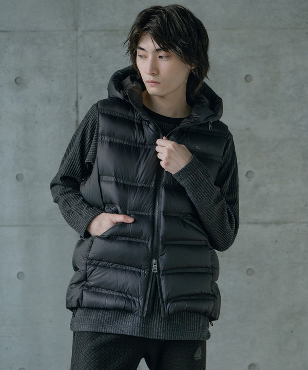 1PIU1UGUARE3別注スーパーライトテックダウンベスト 詳細画像 7