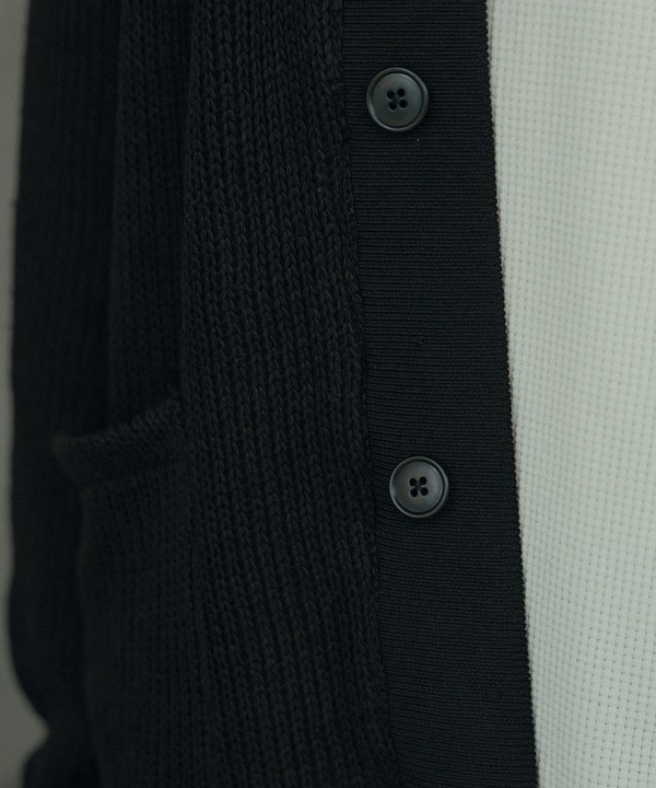 シアーライクニットカットカーディガン 詳細画像 17