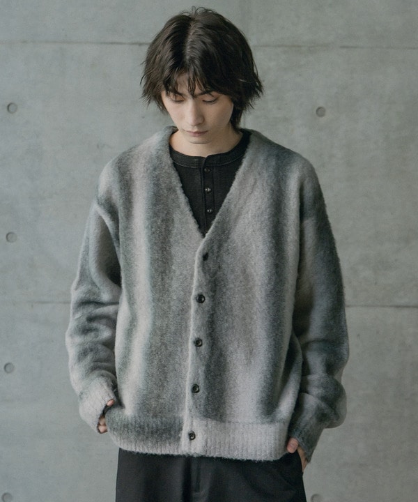 グラデーションストライプカーディガン 詳細画像 12