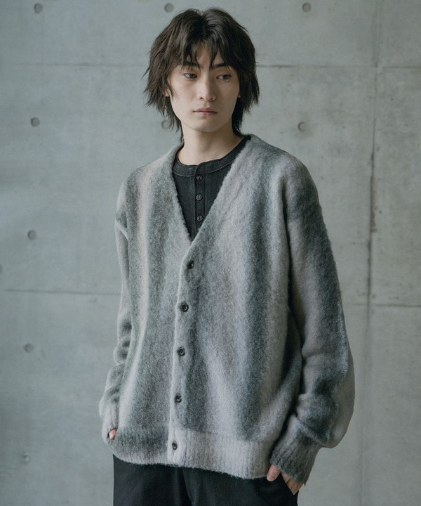 グラデーションストライプカーディガン 詳細画像 13