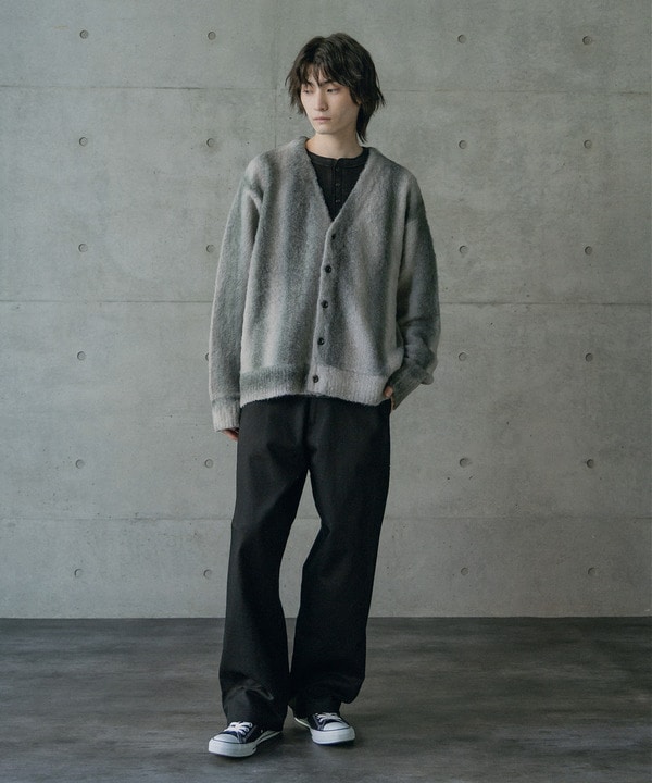 グラデーションストライプカーディガン 詳細画像 9