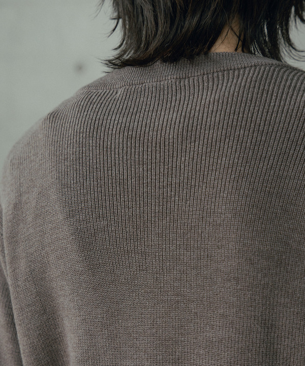 12Gウール混ハイゲージクルーネック 詳細画像 20