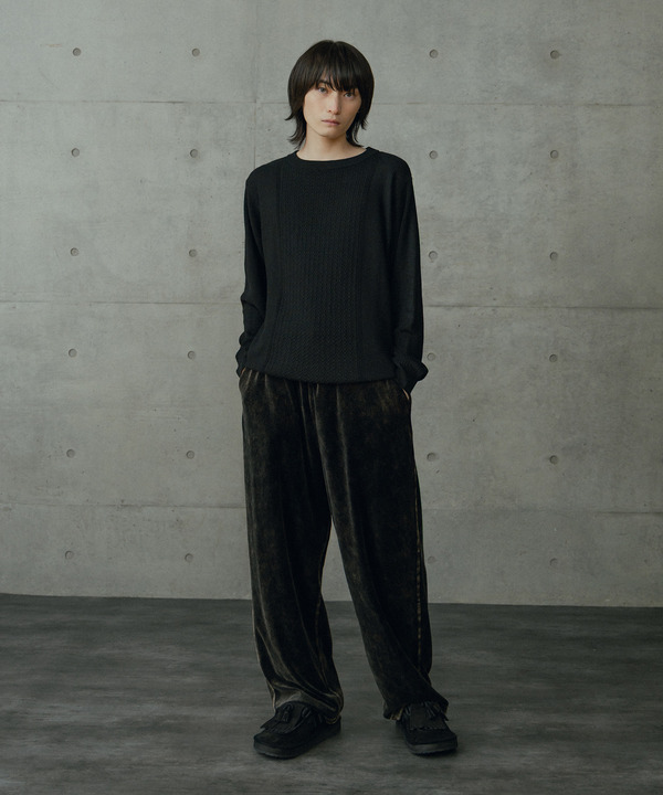 12Gウール混ハイゲージクルーネック 詳細画像 21