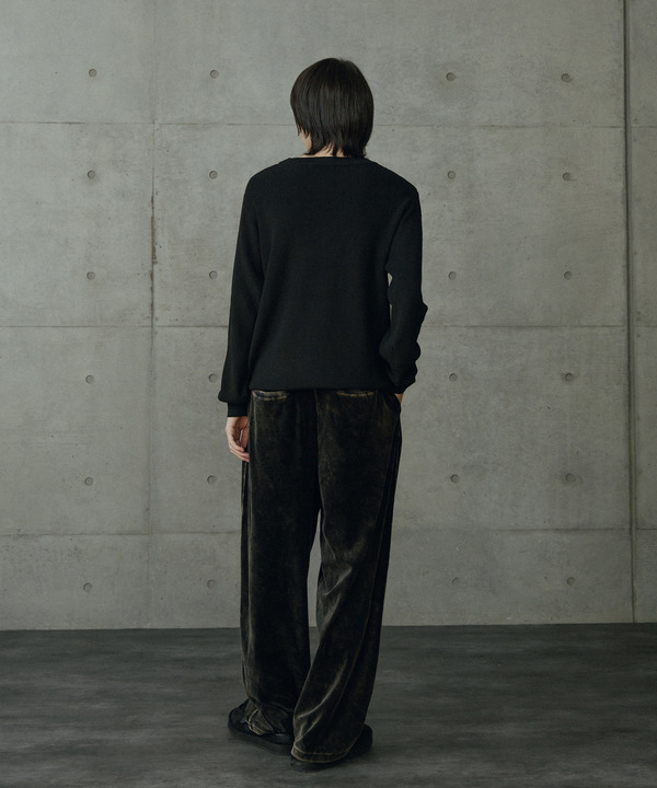 12Gウール混ハイゲージクルーネック 詳細画像 24