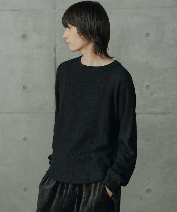 12Gウール混ハイゲージクルーネック 詳細画像 25