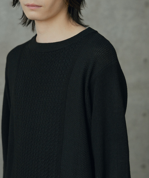 12Gウール混ハイゲージクルーネック 詳細画像 26