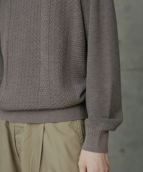 12Gウール混ハイゲージタートルネック 詳細画像 14