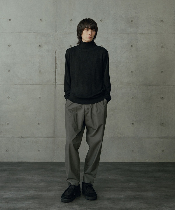 12Gウール混ハイゲージタートルネック 詳細画像 16