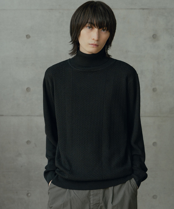 12Gウール混ハイゲージタートルネック 詳細画像 20