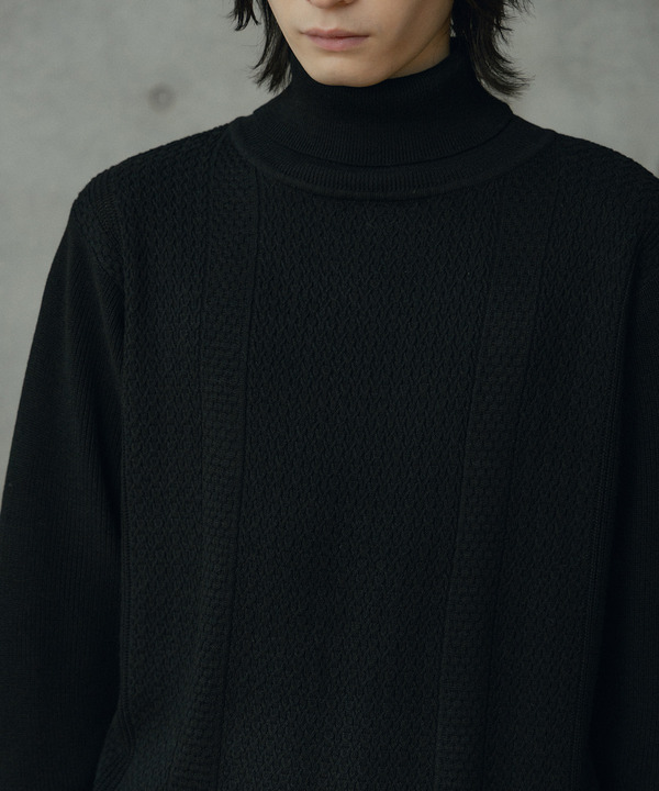 12Gウール混ハイゲージタートルネック 詳細画像 22