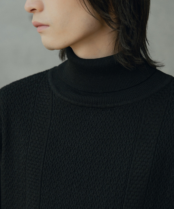 12Gウール混ハイゲージタートルネック 詳細画像 23