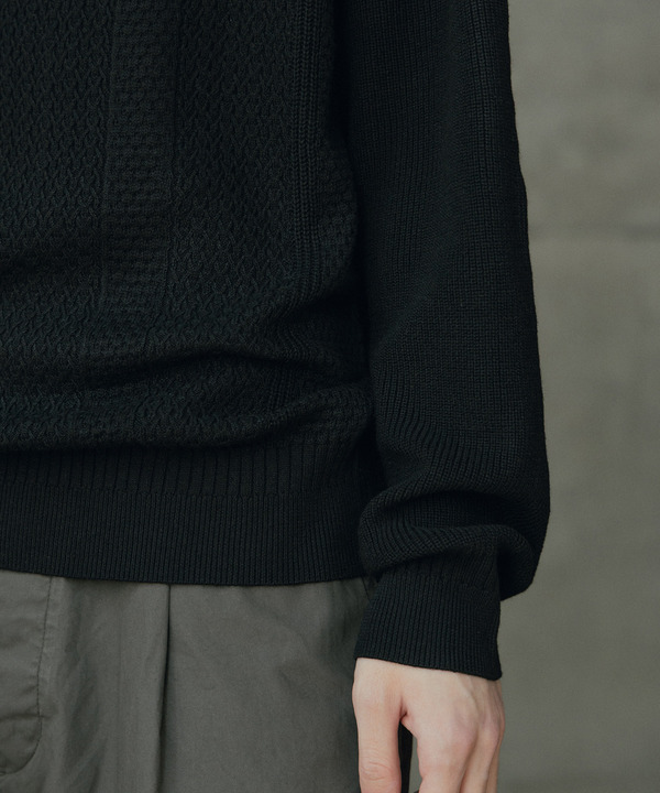 12Gウール混ハイゲージタートルネック 詳細画像 24