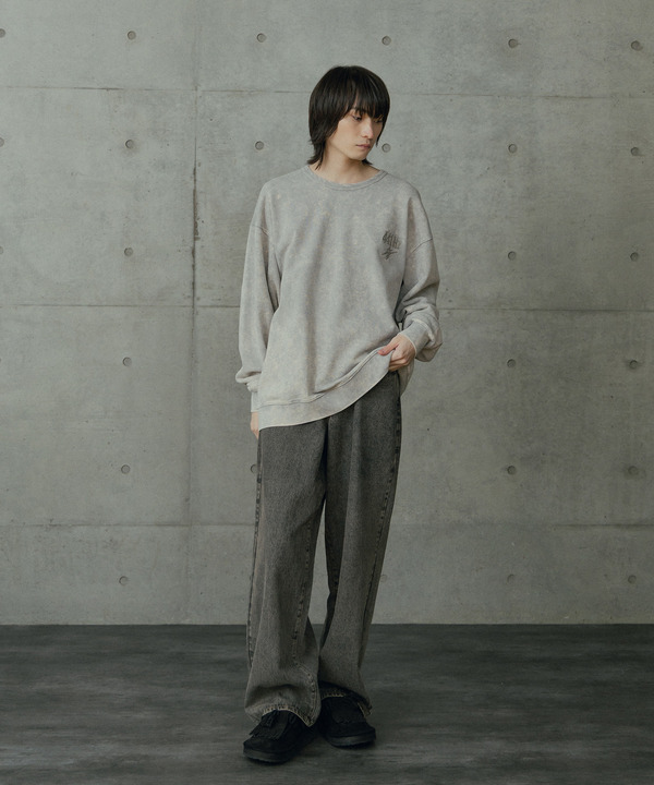 441HZロゴししゅう加工スウェット 詳細画像 1